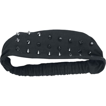 Black Premium by EMP Hoofdband - Essential - Haarband met studs - voor Vrouwen - zwart