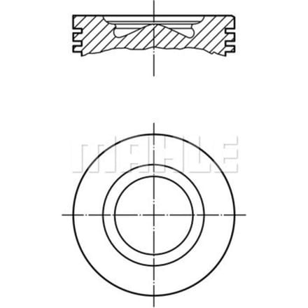 Zuiger MAHLE 007 PI 00102 000