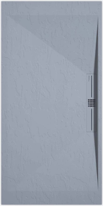 Sanifun douchebak Stone Side Gray Slate 1000 x 800 P