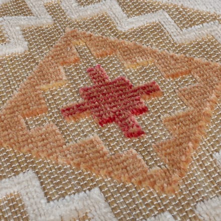Flycarpets Binnen & Buitenkleed Zion - Naturel / Beige 120x170 cm