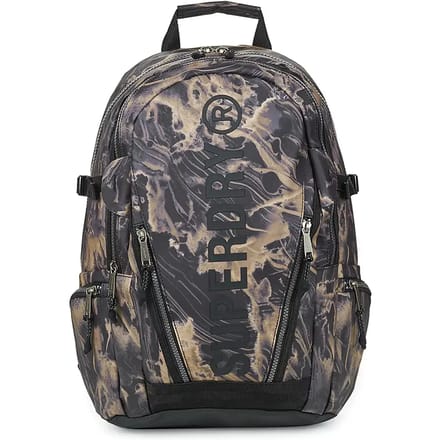 Superdry damesrugzak met zeildoek en houtnerfprint