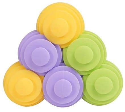 6 stuks wasbal voor wasmachine & drogerbal – Herbruikbare rubberen wasballen (5,5 cm)