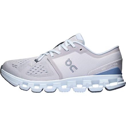 ON Cloud X 4 Silver Chambray Dames Sneakers Grijs 3WE30073278 36 white