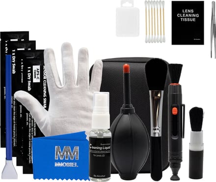 MMOBIEL Camera Lens Cleaning Kit - 30 Stuks - Camera Lens Schoonmaken APS-C Sensor Reinigings-set - Incl. Handleiding