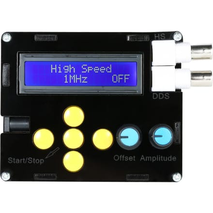 DDS Functie Laagfrequentiesignaalgenerator Sinus/Driehoek/Blokgolf/Zaagtand/ECG/Ruis Uitgang