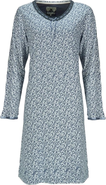 Irresistible Dames Nachthemd Blauw IRNGD2204A - Maten: S