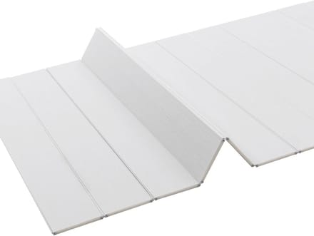Badkuip Deksel - Badplank Opklapbaar - Warmte Vasthouden - Sterke Draagkracht - 170 x 70 cm - Wit