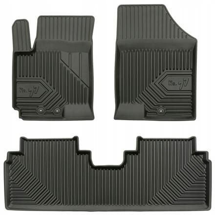 FROGUM No.77 - Automatten Set - KIA Venga automat - TPE rubber - 3D randbescherming - Perfecte pasvorm