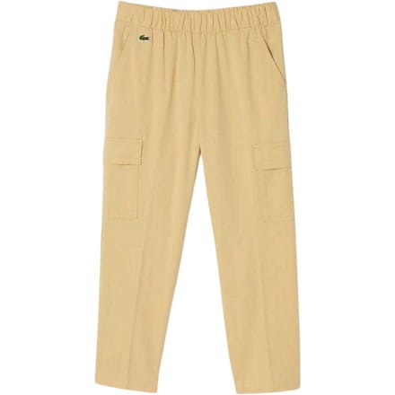 Lacoste Dames/Dames Gabardine Cargo Broek (Natuurlijk)