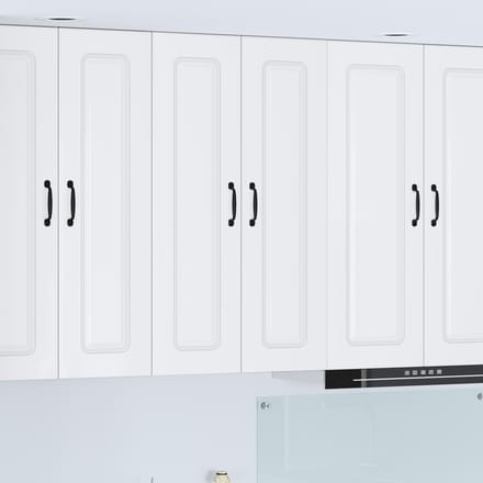 vidaXL - Vaatwasserpaneel - Kalmar - Hoogglans - wit - 60 - x - 31 - x - 100 - cm