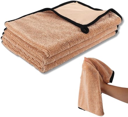 Dailygoods- Droogdoek XXL - Sneldrogend - Microvezel - Multifunctioneel - Glanzend - 40 x 60 cm - Extreem absorberend - Handdoek