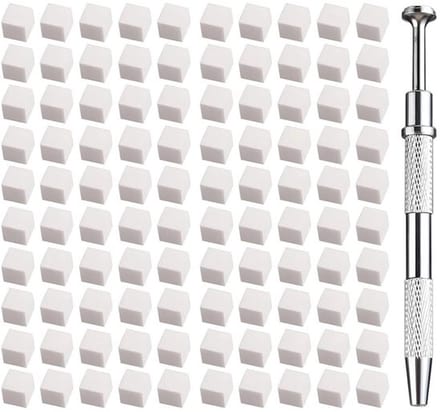 Allecto - Nailart-sponzen - 100 stuks - Mini-kleurrijk - voor