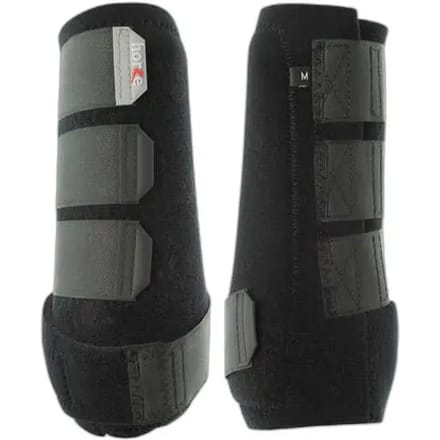 Horze ProSoft Beschermers, voor, Black, M