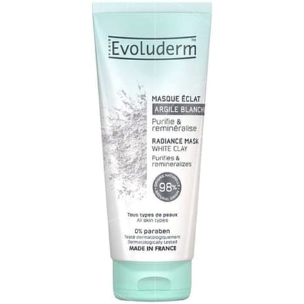 Evoluderm Radiance Mask White Clay 100 ml