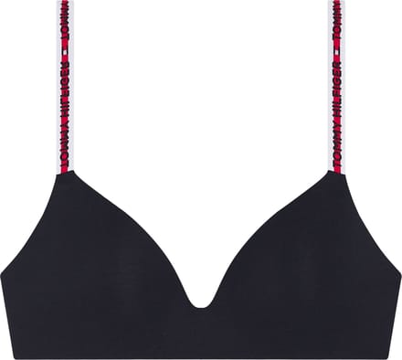 Tommy Hilfiger dames Nature Tech triangel BH - katoen met modal gevoerd - donkerblauw