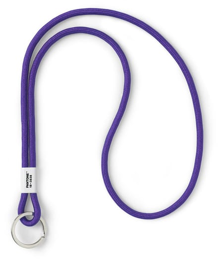 Copenhagen Design - Sleutelhanger Groot - Ultra Violet 18-3838 - Nylon - Paars