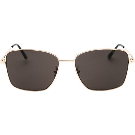 Tom Ford FT0953-D 28A glanzend rosÃ©goud rookgrijs zonnebril