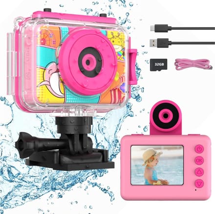 VH Supplies®Onderwatercamera - Waterproof Camera - Actiecamera - 1080P - 30M Waterdicht