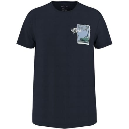 ESMARA MEN Heren T-shirt (Marineblauw, M)