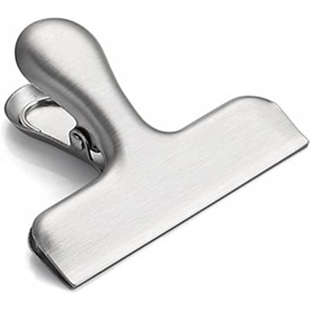 Brede Mond Veer Klem Roestvrij Staal Papier Klem Ontvangstbewijs Klem voor Thuis School Kantoor white