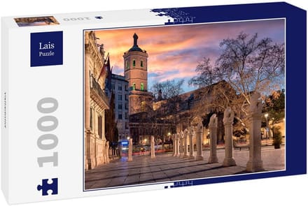 Puzzel Valladolid 1000 Stukjes - Mooie Stedelijke Topografie