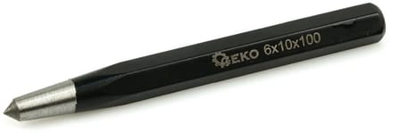 GEKO Pons - Gereedschapsstaal - Voor Metaalbewerking - 6x10x100 mm