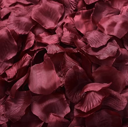 500 Bordeaux - Trouwen- rozenblaadjes - Charme Bijoux