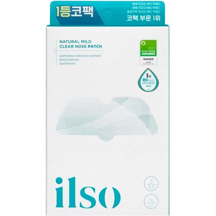 ilso - Natural Mild Clear Nose Pack - Neusstrips (5 Sets)