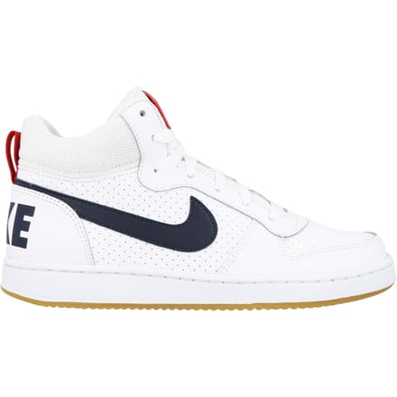 Nike Court Borough Mid (gs) Witte Sneakers
