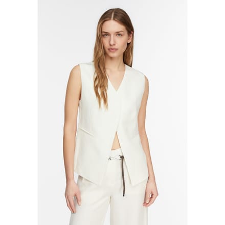 Comma  Jackets Indoor White Size: 44 | Vests Outlet | Dames | Wit