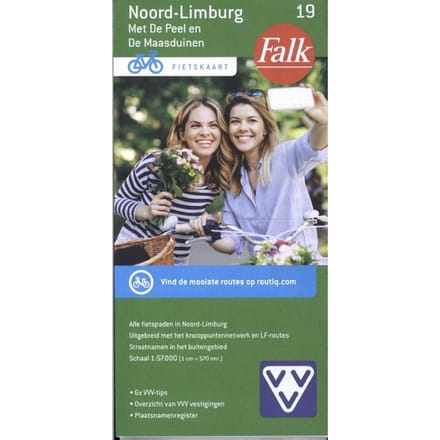 Noord Limburg - Falkplan Fietskaart