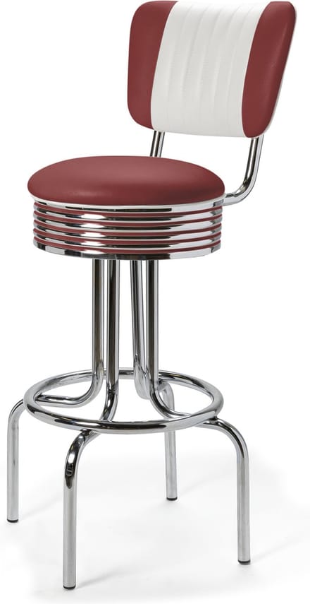 Bel Air Retro Barkruk BS-28-77CB Ruby