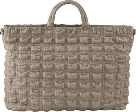 JOST schoudertas met laptopvak Senja Tote Bag Porcelain crème