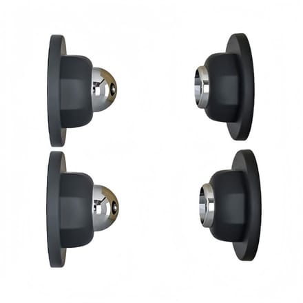 2 stuks-Deurstopper-Deurbuffer-Deurstoppers voor Binnen-Anti-botsingsdeurstopper- magnetische deurhouder- deurstopper voor wandmontage-zelfklevende deurstopper