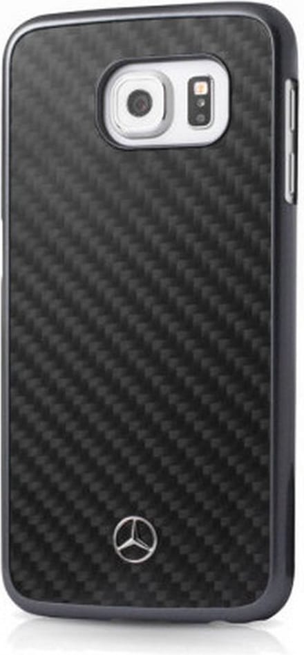 Mercedes-Benz Dynamic Carbon Back Cover - Geschikt voor Samsung Galaxy S6 (G920) - Zwart