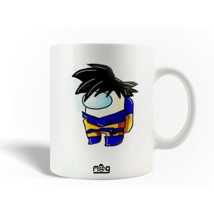 Keramische Mok - Among Us - Dragon Ball Z - 30cl - Vaatwasmachinebestendig - Wit