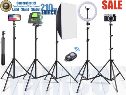 HiCHiCO Smartphone Tripod Camera Statief 1 + Bluetooth Remote Shutter