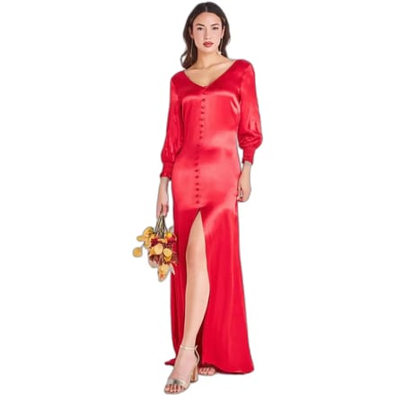 Damesjurk van satijn Goddiva Viscose