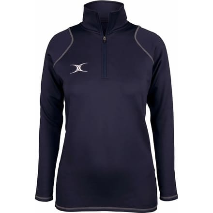 Gilbert Top Quest 2 Korte Rits Fleece Dames Donker Navy - XS
