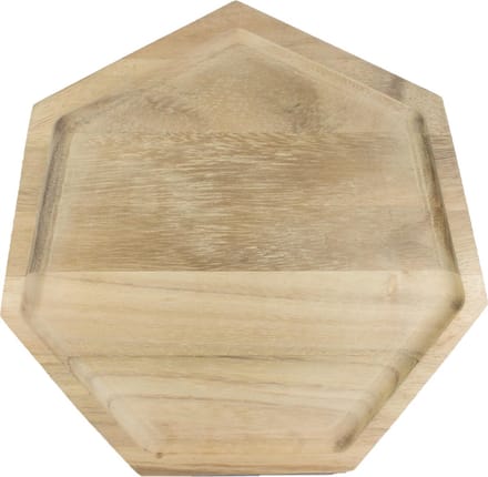 TAK Design Blis Polygon Dienblad M - Hout - 25,5 x 25 cm