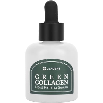 Leaders, Green Collagen Moist Firming Serum, 1.01 fl oz (30 ml) black