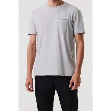AlphaTauri Jomer V1.y9.01 T-shirt Cloud Grey Größe: S | Basic T-Shirts Outlet | Herren | Grau