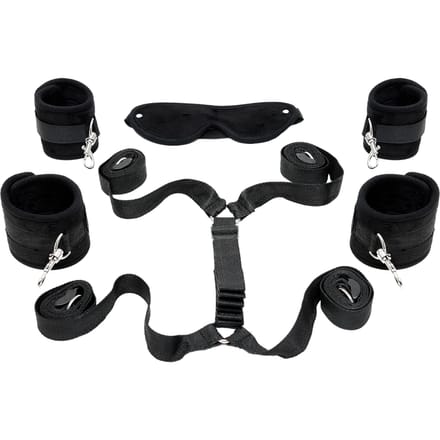 Rimba - Soft Bondage Onder het bed of matras soft bondage set