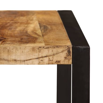 vidaXL - Eettafel - 180x90x75 - cm - massief - mangohout