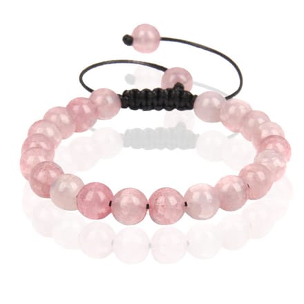 Memphis No.3 Dames Armband - 8mm Light Pink
