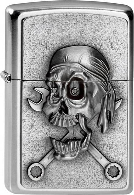 Aansteker Zippo Mechanic Skull