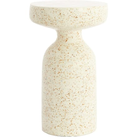 Light & Living - Bijzettafel MORAVIT - Ø32x54 cm - Wit