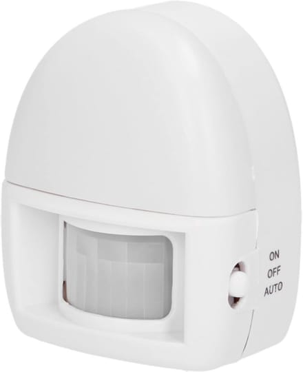 Draadloos Nachtlampje met Bewegingssensor en Schemersensor - Compact LED Lamp op Batterijen