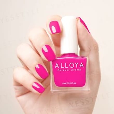 ALLOYA - Water-Based Natural Nail Polish Environmental Friendly 076 Sakura Blossom 10ml