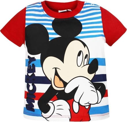 Disney Mickey Mouse t-shirt - rood - maat 68 (6 maanden)